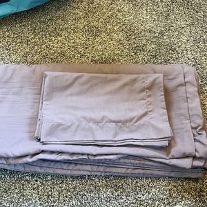 Lavender Queen Duvet Cover and Pillow Covers